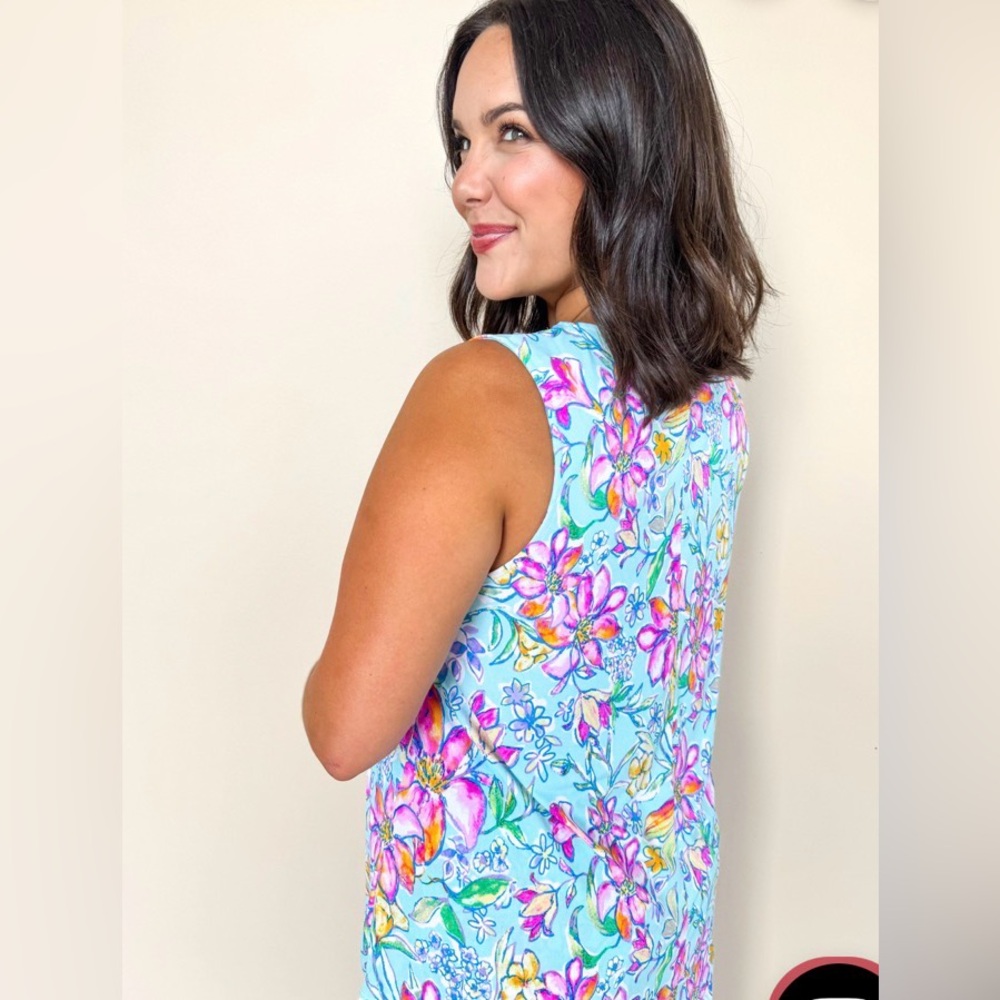 THE DEAR SCARLETT SUNKISSED
AQUA FLORAL SET - Picture 3 of 3